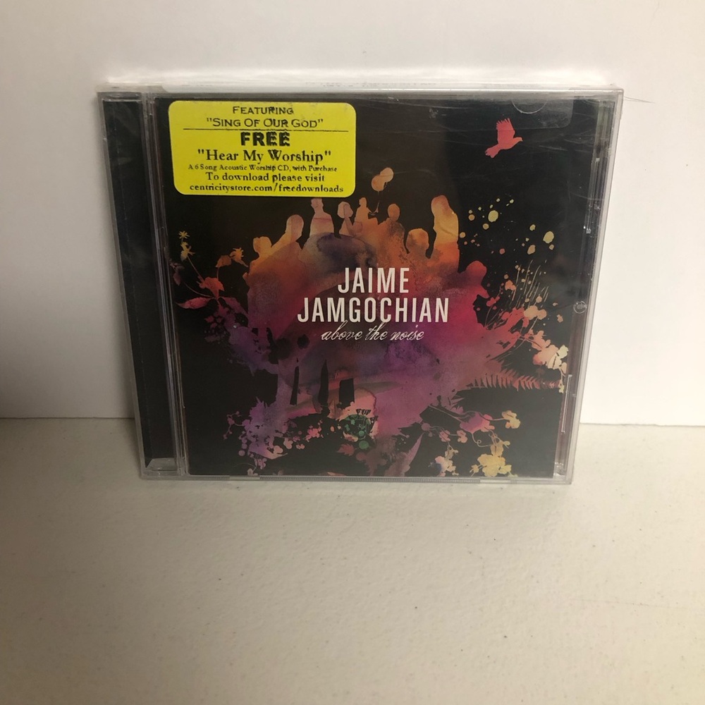 Jaime Jamgochian Above the Noise CD Christian Music Media Brand New Sealed